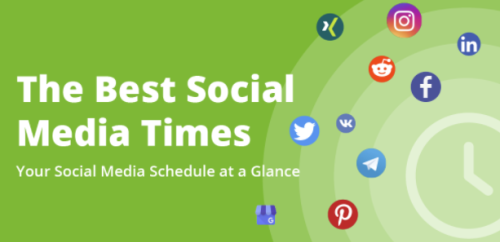 The Best Times to Post Your Social Media Updates in 2021 [Infographic]