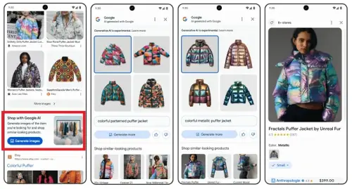 Google Tests Out Shopping Discovery Elements, Including Generative AI for Product Search