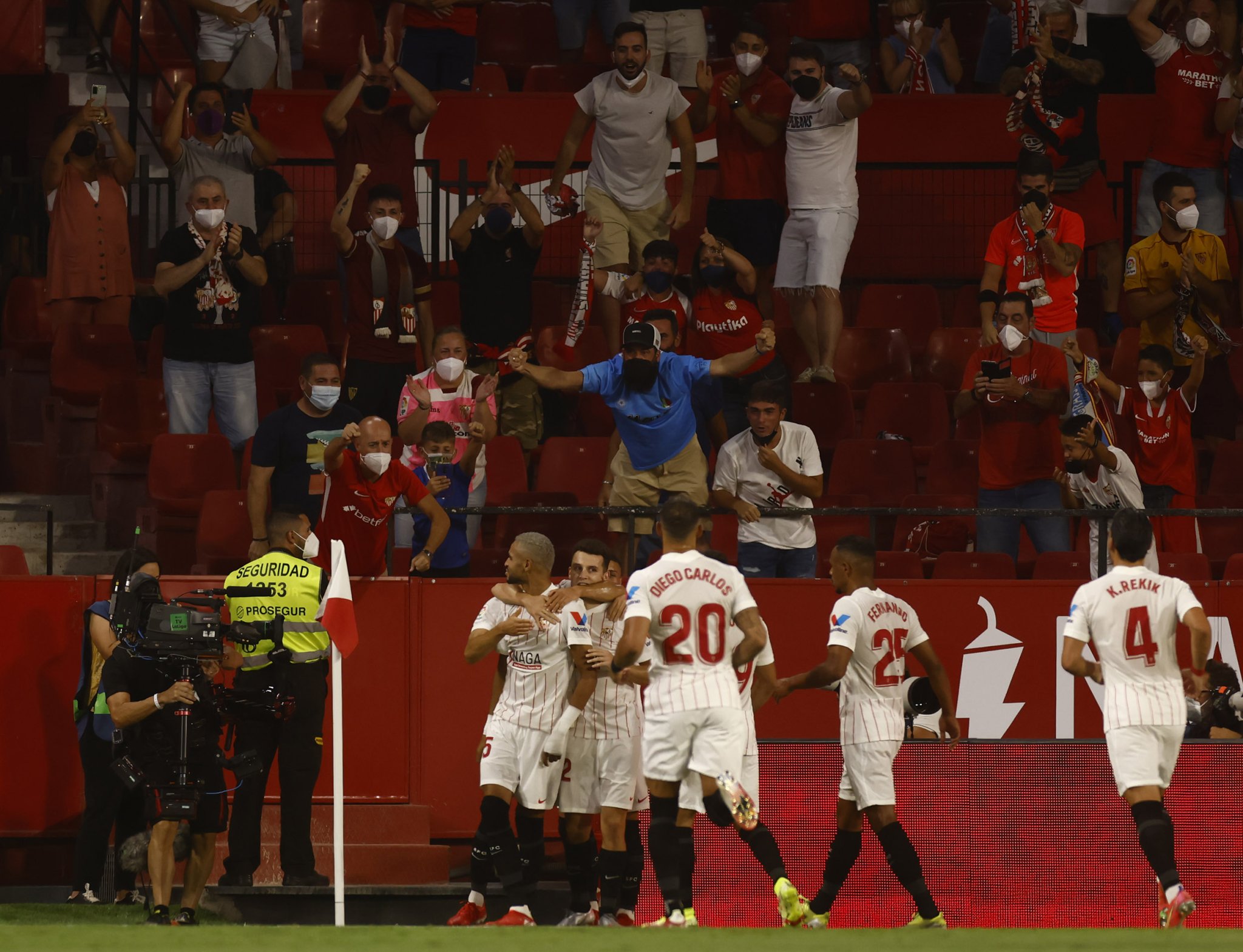 Así volvió el público a los estadios de LaLiga