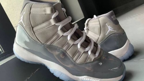grey and black 11s
