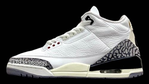 Detailed Look at the 2023 'White Cement' Air Jordan 3