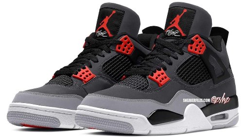 'Infrared' Air Jordan 4 Reportedly Dropping in February 2022 - Flipboard