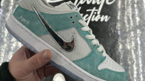 First Look at the April Skateboards x Nike SB Dunk Collab