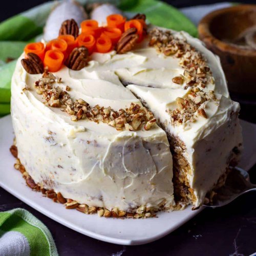 Sourdough Carrot Cake With Cream Cheese Frosting