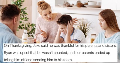 Sister tells brother he's hated by siblings because he's the 'replacement child'.