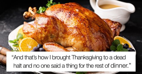 Woman ruins Thanksgiving by airing family's dirty laundry; says 'they kinda started it.'