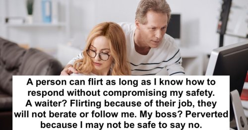15 people share the line between flirting and being creepy.
