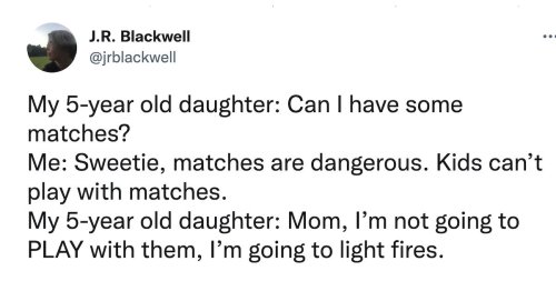 16 of the funniest tweets from parents who aren't afraid to joke about their kids.
