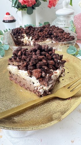 Krunchoco Cake /Lazy Cat Cake: Das beste virale Schoko-Knusper-Dessert 2025 Rezept