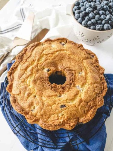 Blueberry Pound Cake Recipe Story