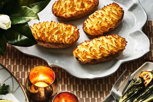 Twice-Baked Duchess Potatoes