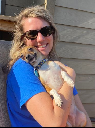 Georgia Nurse Adopts Dog Left Behind After Death of Elderly Patient