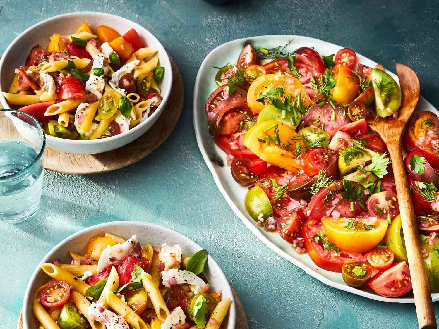 Marinated Tomato-and-Herb Salad