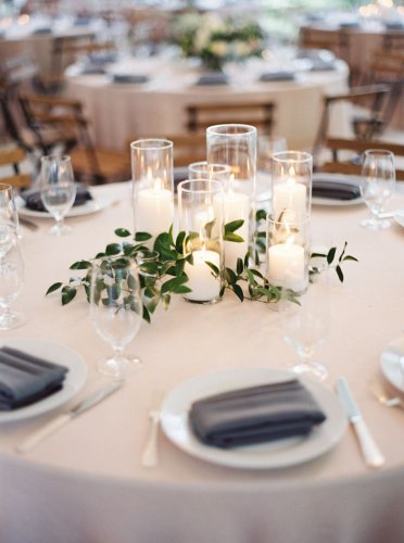 Beautiful Centerpieces Created With Candles