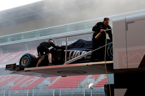 Haas abre fuego con un filming day en el Circuit de Barcelona-Catalunya