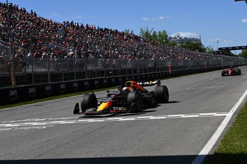 Verstappen, "al límite" y sin radio al final del GP de Canadá