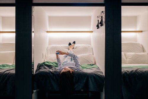 The frugal luxury of a pod hotel