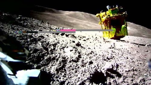 Raumfahrt: Japanische Mondlandefähre SLIM übersteht überraschend die Mondnacht