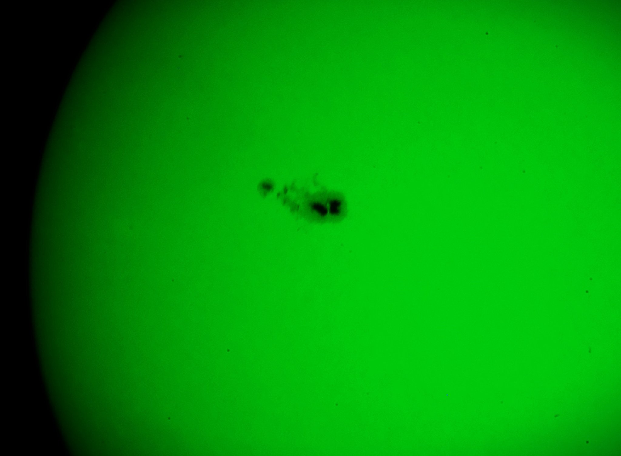 Die Sonne am 3. Mai 2025