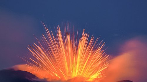 New eruption of Mount Etna