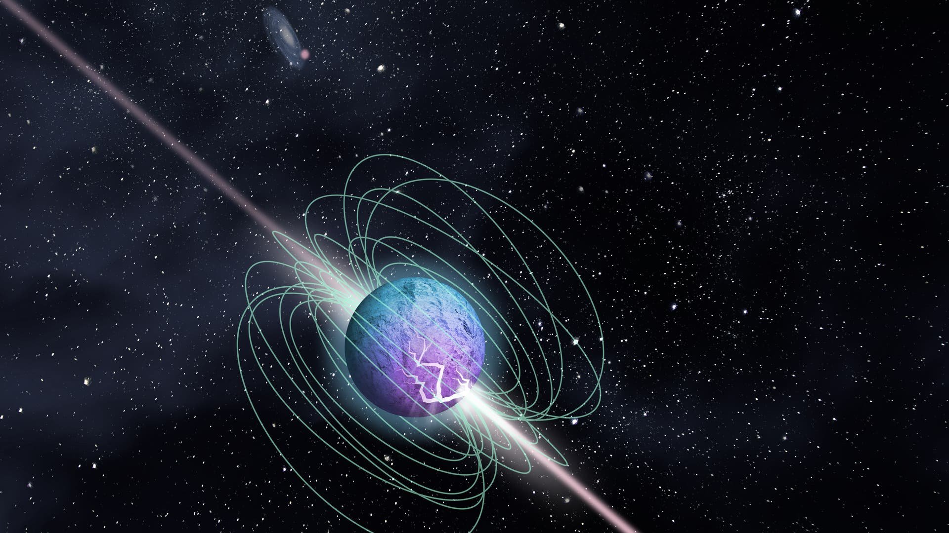 Astrophysik: Der Radioblitz des Magnetars