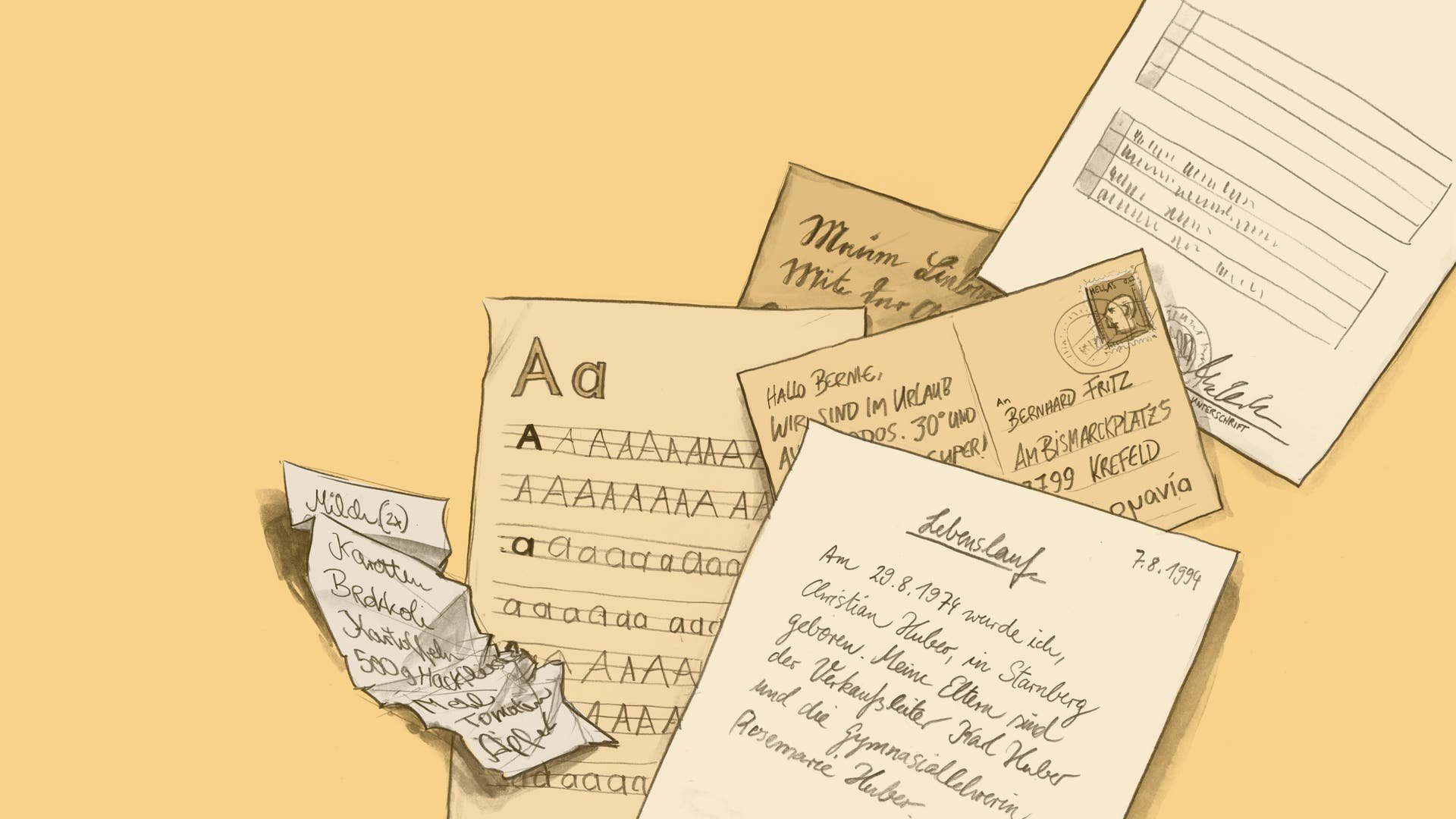 Graphologie: Zwischen den Zeichen lesen
