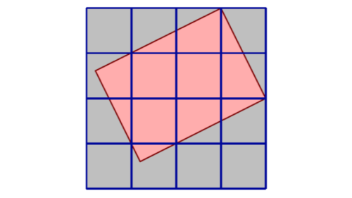 Hemmes mathematische Rätsel: Wie viel Prozent des Quadrats nimmt das Rechteck ein?