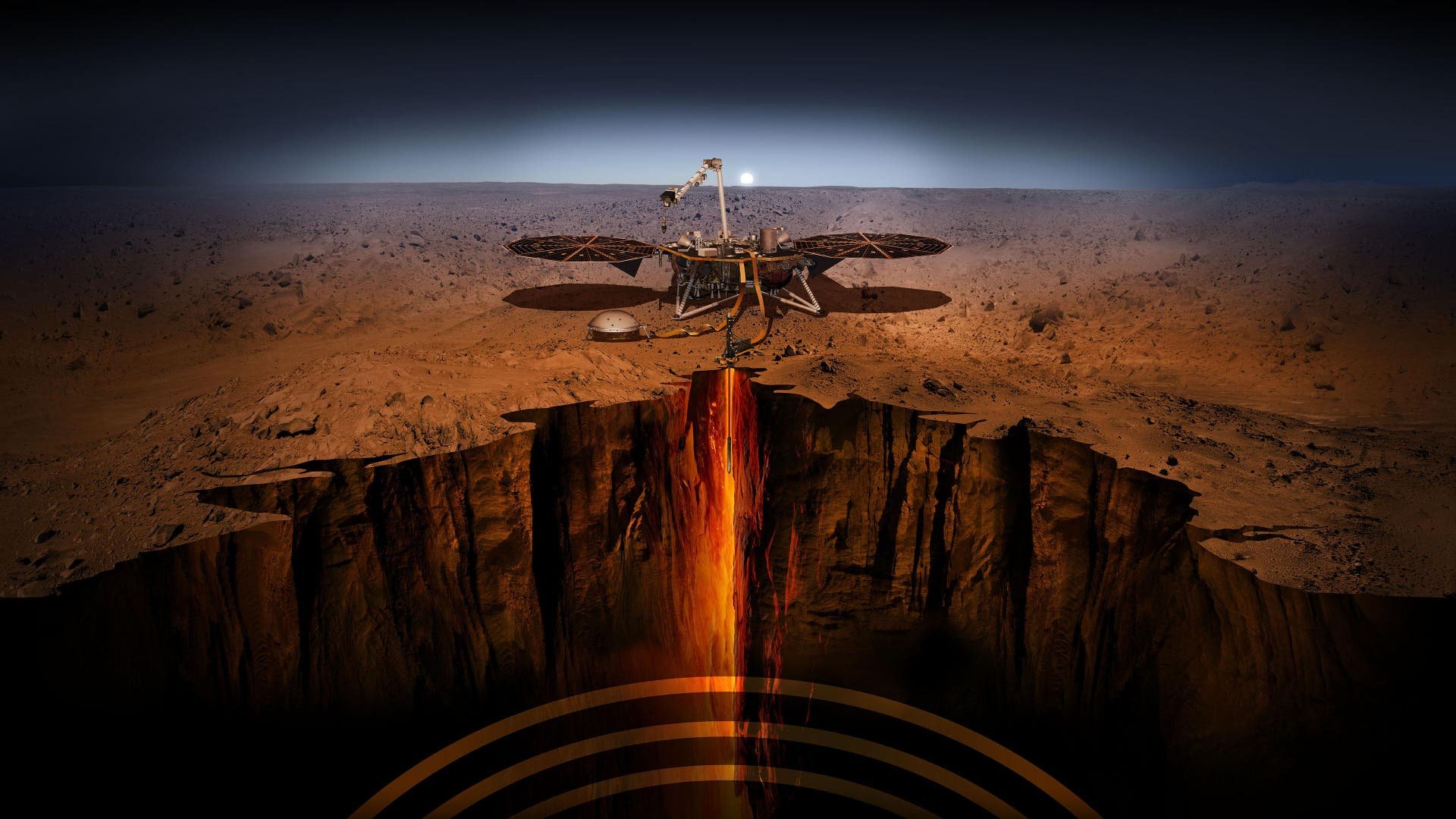 InSight-Mission: Sehnsucht nach dem großen Marsbeben