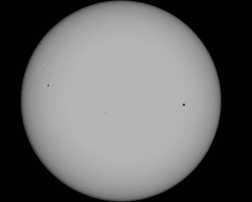 Die Sonne am 21. Mai 2025