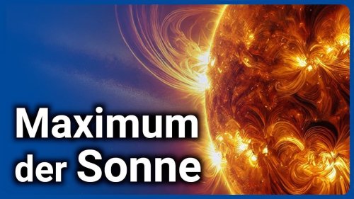 Neue Daten und aktuelles Maximum der Sonne