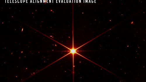 Erfolgreicher Test für das erste JWST-Testbild