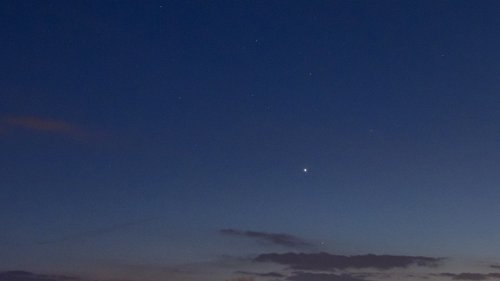 Venus und Jupiter