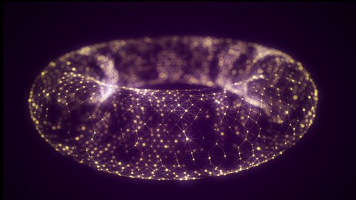 Gravitationswellen erzeugen hochdimensionale Donuts