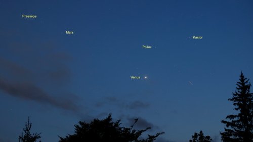 Venus und Mars am 28. Mai 2023