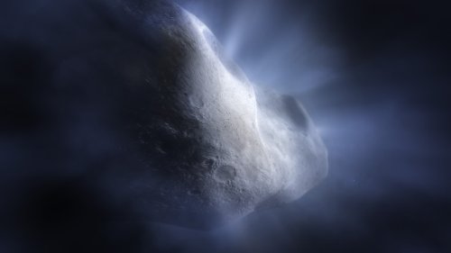 James Webb Space Telescope: Es dampft um Komet Read im Asteroidengürtel