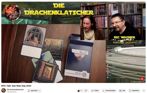 Star Wars-Fantastik gegen Dualismus, Faschismus und Verschwörungsmythen - Der Dialog mit Ric vom Drachenklatscher