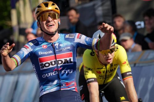 Evenepoel fends off Van Aert in winning Brabantse Pijl return after horror crash
