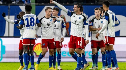 2. Fußball-Bundesliga: HSV zittert sich zum Sieg – Hertha schenkt Führung her