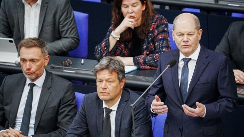 Schlagabtausch im Bundestag: Scholz stemmt sich gegen Oppositionskritik an Klimapolitik der Ampel