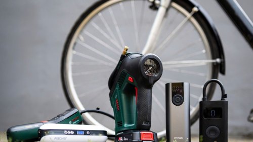 Akku-Luftpumpen fürs Fahrrad im Test: Ordentlich Druck machen