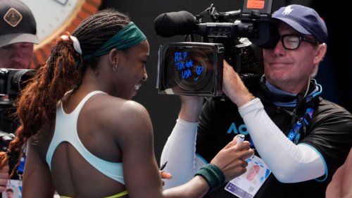 Gauff steht im Viertelfinale – und trauert um TikTok 
