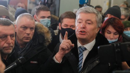 Drohender Prozess wegen Hochverrats: Ukrainischer Ex-Präsident Poroschenko kehrt nach Kiew zurück
