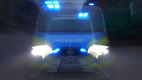 Mann bei Wohnungsdurchsuchung angeschossen 