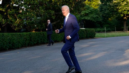 Joe Bidens Sturz: Ein Sandsack, ein Hüpfer und Trippel-Tipps von Trump