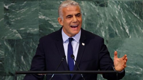 Vor Uno-Vollversammlung in New York: Israels Regierungschef Lapid spricht sich für Palästinenserstaat aus