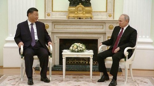 Staatsbesuch in Russland: Xi stärkt Putin in Moskau den Rücken