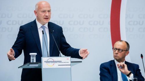 CDU-Streit über Schuldenbremse: Wegner kontert Kritik von Merz
