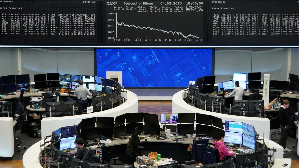 Dax mit größtem Tagesverlust seit drei Jahren – Handelsstreit belastet Märkte