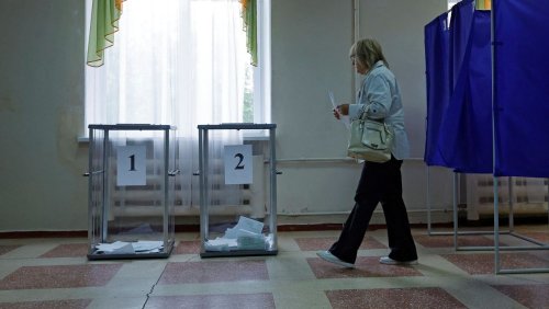 Besetzte Gebiete in der Ukraine: Scheinreferenden beendet – russische Wahlkommission veröffentlicht angebliche Ergebnisse