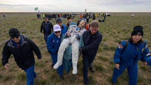 US-Amerikaner und Russen nach ISS-Mission auf Erde gelandet 